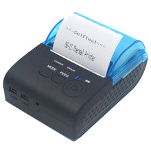 Load image into Gallery viewer, VOXLINK RS232/USB Ports 58mm Mini Wireless Bluetooth Thermal Receipt Printer Support ESC/P0S For IOS/Android Mobile Printer