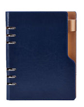 Load image into Gallery viewer, notebook spiral a5  professional hardcover journal loose leaf pages a5 b5 wine coffee black blue