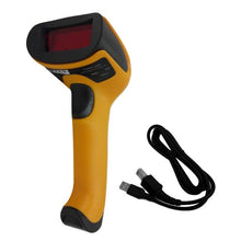 Load image into Gallery viewer, 2017 Newest Black/Yellow ABS+PC Antiknock design USB 2.0 Handheld Barcode Reader, Laser Bar Code Scanner for POS PC