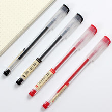Load image into Gallery viewer, 0.5 mm Simple Black &amp; Red Gel Pen Ink Pen Promotional Gift Stationery School &amp; Office Supply