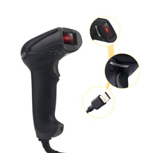 Load image into Gallery viewer, Professional Wired USB Laser Bar Code Scanner Reader Mobile Payment Computer Screen Scanner with 10-800mm Scan Depth