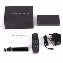 Load image into Gallery viewer, FORNORM Mini Wifi Smart DLP Projector Full HD Projector Built in 5000mAh Battery Bluetooth Projector HDMI/USB for Movie Business