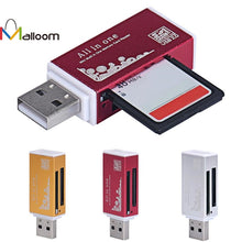 Load image into Gallery viewer, 2017 Fashion PC Accessories Super Speed USB 2.0 All In 1 Multi Memory Card Reader Free Shipping Gift Sale