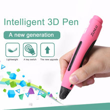 Load image into Gallery viewer, 3D Drawing Printing Pen With Filaments Creative Doodling Drawing Pen Rechargeable Printer For Kids &amp; Adults 3d printer pen
