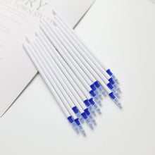 Load image into Gallery viewer, 10 pcs/lot Normal Simple Blue Black Erasable Gel Ink Refill Pen Replace School Office Supply Escolar Papelaria