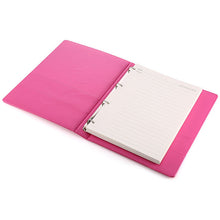 Load image into Gallery viewer, Professional 100 Paper Sheets PU Leather A4 Notebook with Durable Stainless Steel Spiral Ring Binders Journal