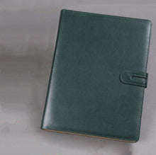 Load image into Gallery viewer, A6 A5 B5 A4 filofax business PU leather diary cover agenda blue/wine/black/ office professional planner book WJ-XXWJ372-